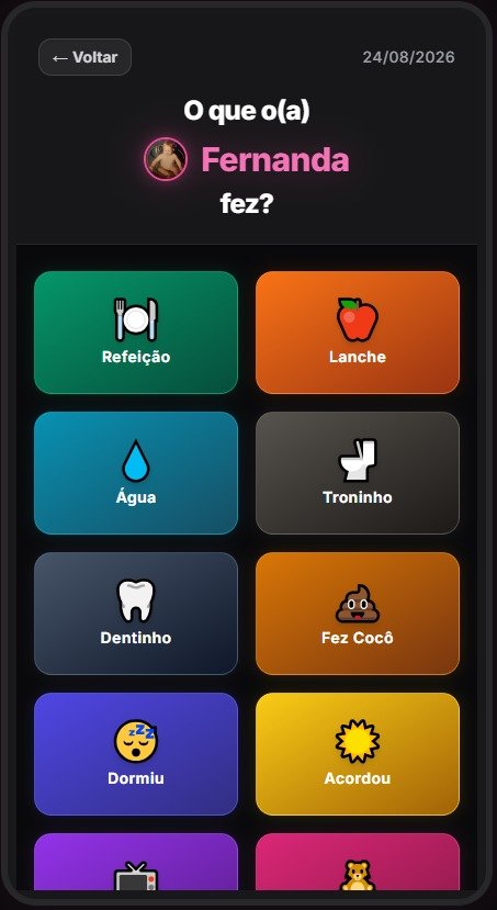 Registro em 1 Clique - Caderno do Bebê